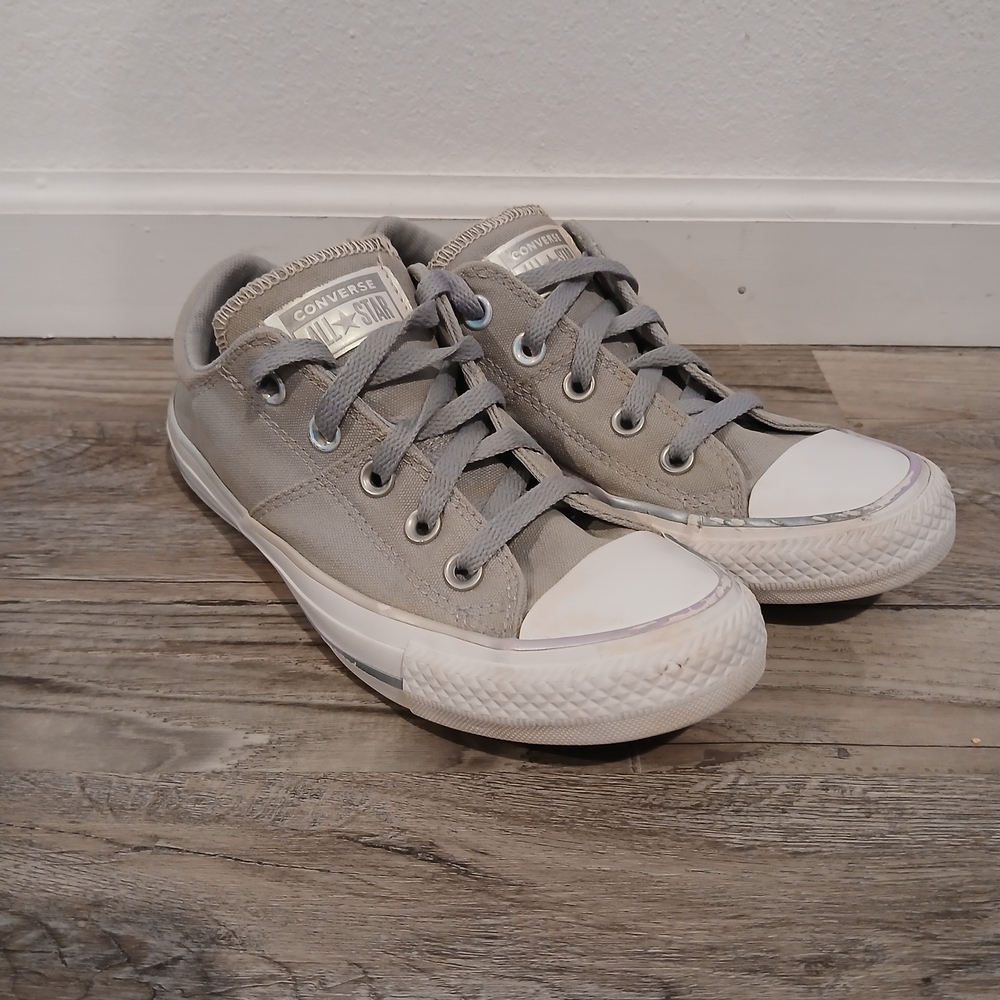 Converse ALL STAR Kids Gray Sneakers Girls Size 6